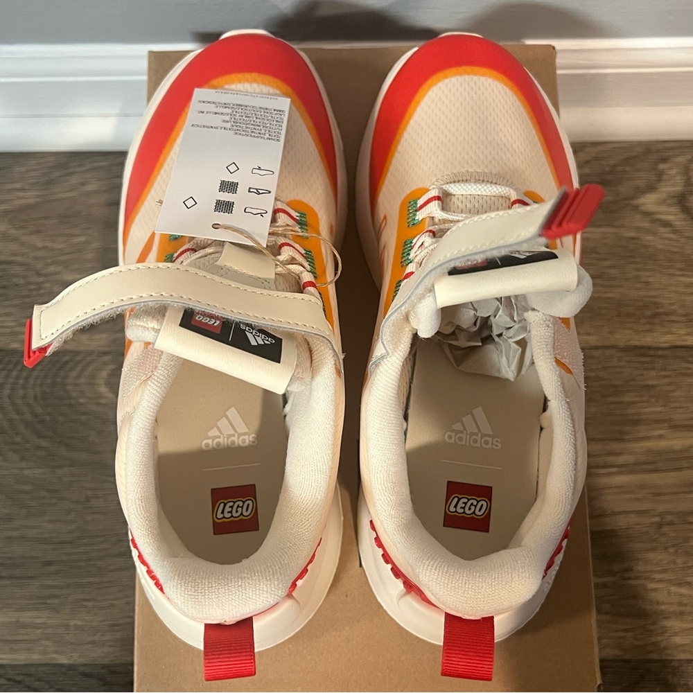 *NEW* Adidas x LEGO Racer TR EL K Unisex Kids Sneakers - Picture 9 of 10